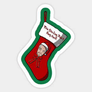 Epstein Stocking Didn't Hang Itself Sticker